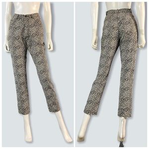 Vintage 90’s animal print high waisted Capri pants